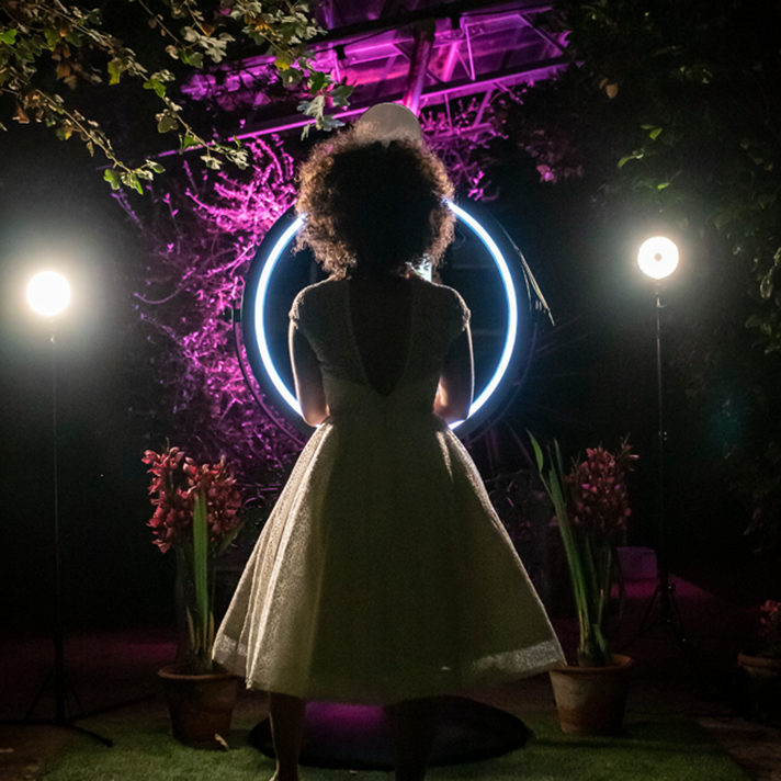 beauty mirror photo booth